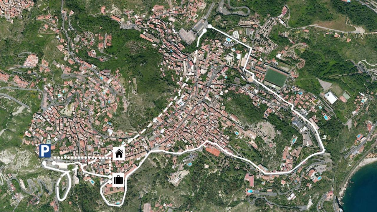 Апартаменты Casa San Domenico Таормина Экстерьер фото